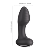 Honey Play Box Frenzy App-Controlled Rotating Butt Plug product dimensions
